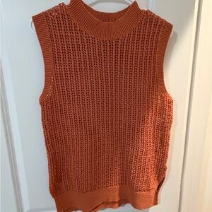 Alia Terracotta Knit Sweater